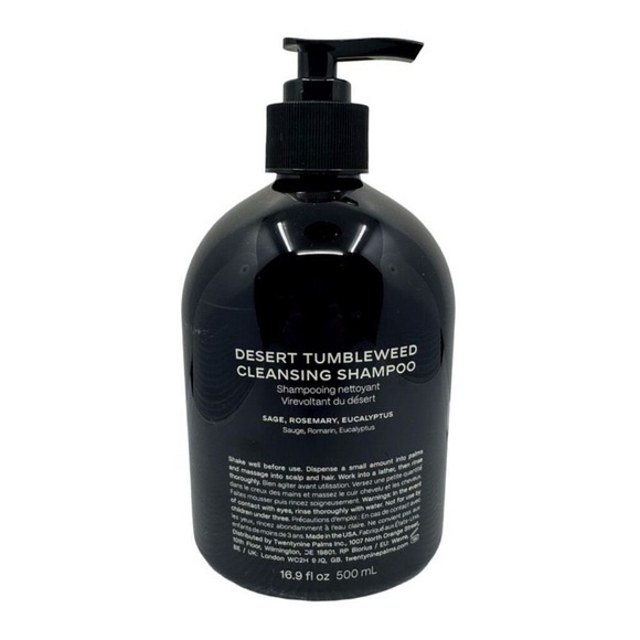TwentyNine PALMS Desert Tumbleweed Cleansing Shampoo 16.9 fl oz / 500 ml NIB - Picture 7 of 10